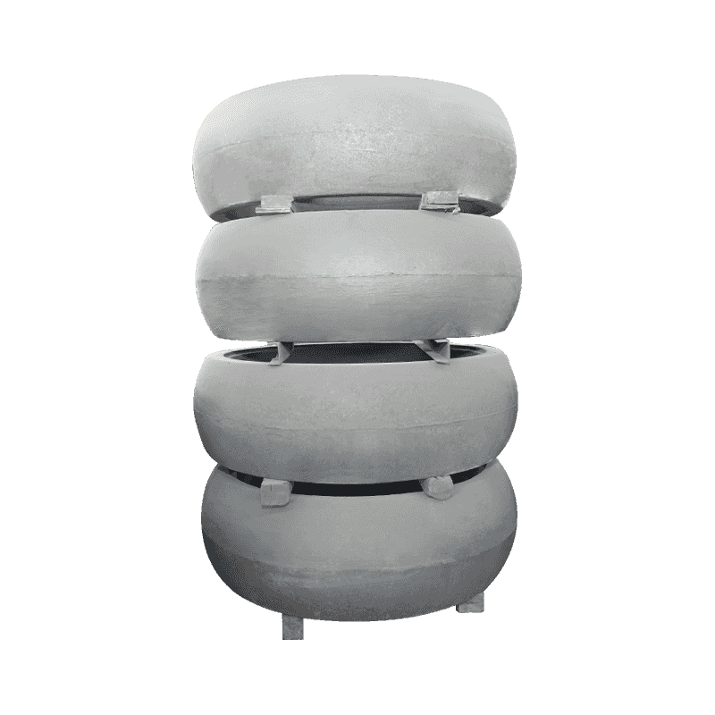 Manga de rolo de alto cromo para britador de impacto