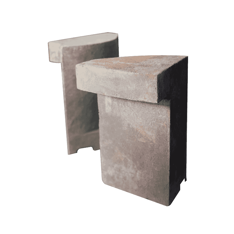 Placa protetora periférica do cromo alto vertical do triturador de impacto do eixo