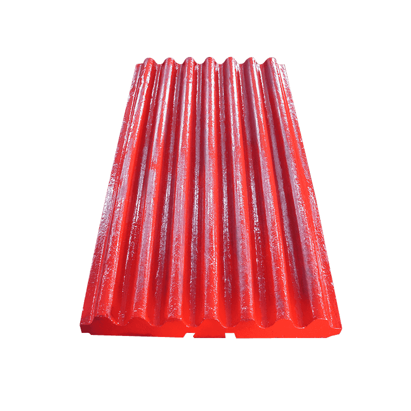 Placa de mandíbula móvel de aço com alto teor de manganês do britador de mandíbula