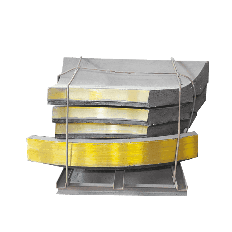 Forro de alto cromo para britador de impacto